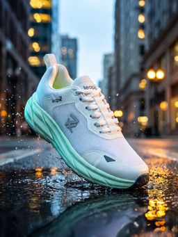 LIBERTY - LEAP7X FORCESTEPE White Sports Lacing Jogging Shoes for Men
