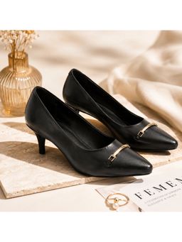 MIORAH - Noa Leather Pointed Toe Comfortable Pumps