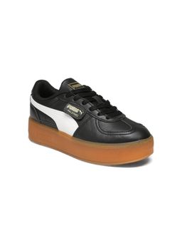 Puma - Palermo Elevata Women Leather Black Sneakers