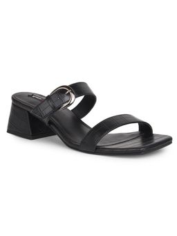 Bata - Black Block Heels for Women