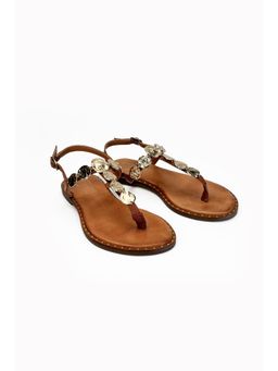 Heel Your Sole - Luzia Women Sandals-Tan