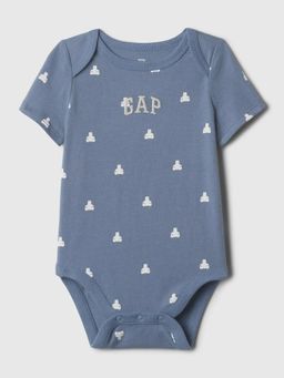 GAP - Blue Cotton Printed Casual Onesie