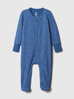 GAP - Blue Cotton Printed Casual Romper