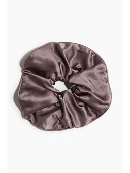 H&M - Women Brown Silk Scrunchie