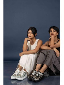 The Saree Sneakers - Starry Night Sneakers