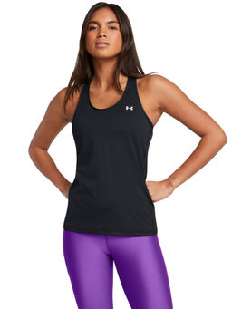 Under Armour - Black Womens Tech Mesh Racer Tank