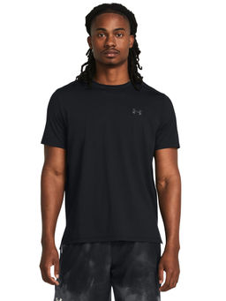 Under Armour - Black Mens Launch Elite Short Sleeves T-Shirt