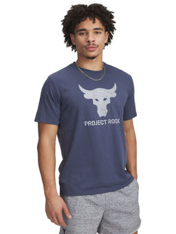 Under Armour - Grey Mens Project Rock Payoff Graphic Short Sleeve T-Shirt