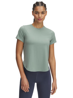 Under Armour - Green Womens Launch Elite Short Sleeve T-shirt