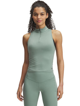 Under Armour - Green Womens Vanish Elite Vent Sleeveless Tank