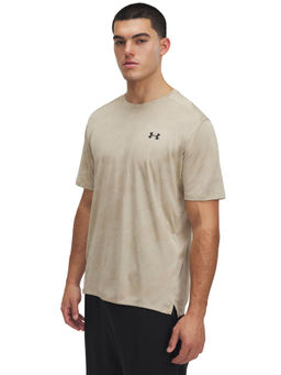 Under Armour - Brown Mens Tech Vent Jacquard Short Sleeve T-shirt