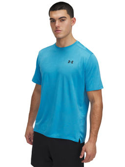 Under Armour - Blue Mens Tech Vent Jacquard Short Sleeve T-shirt