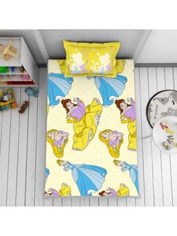 CORE Designed by SPACES - Disney Cotton Machine Washable Great Value Single Bedsheet - Yellow