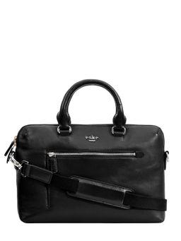 Eske - Emil Laptop Bag Upto 13" Black Hand-Stitched