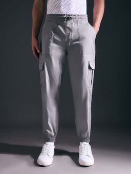 Pepe Jeans - Men Grey Mid Rise Joggers