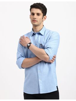 Arrow - Sports Oxford Blue Slim Fit Casual Shirt