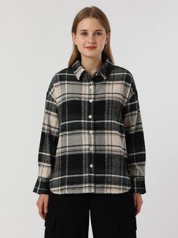 Pepe Jeans - Women Multicoloured Polycotton Checked Shirt