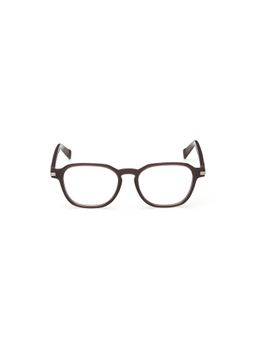 Ermenegildo Zegna - Men Acetate Brown Frame Clear Lens Rectangle Full Rim Frame-Ez5332 53 048 (53)