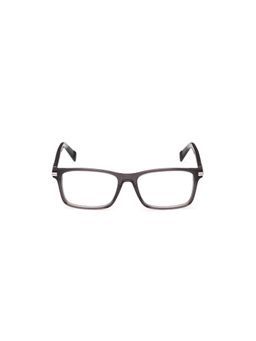 Ermenegildo Zegna - Men Acetate Grey Frame Clear Lens Rectangle Full Rim Frame-Ez5333 55 020 (55)