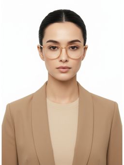 HASHTAG EYEWEAR - Unisex Idefend Clear Lens Round Full Rim Eyeglass-Nekcc-1160092-Orng (49)