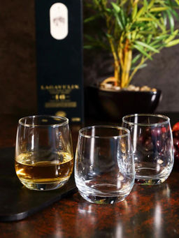 Smartserve - Crystal Whiskey Glass Set Of 6-350 ml