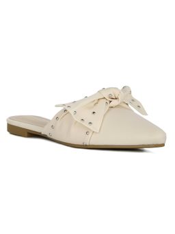 London Rag - Embellished Beige Mules