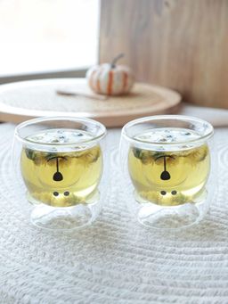 Gleevers - Double Walled Transparent Mug (250ml)