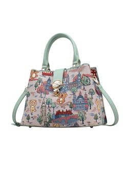 HENNEY BEAR - London Bridge Top Handbag with Detachable Strap