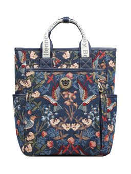 HENNEY BEAR - Navy Blue Hummingbird Backpack