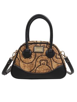 HENNEY BEAR - Summit Bear Top Handbag with Detachable Strap