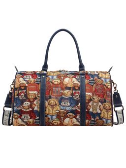 HENNEY BEAR - Henney Basketball Duffle Bag with Detachable Strap