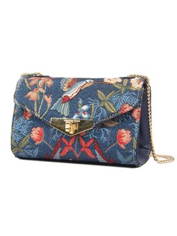 HENNEY BEAR - Navy Blue Hummingbird Sling Bag