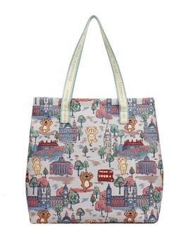 HENNEY BEAR - London Bridge Tote Bag