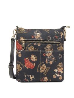 HENNEY BEAR - Crown Bear Sling Bag with Detachable Strap