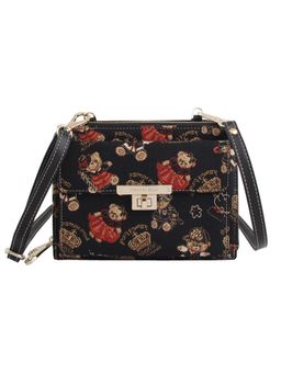 HENNEY BEAR - Crown Bear Sling Bag with Detachable Strap