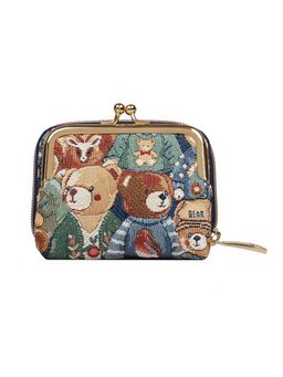 HENNEY BEAR - Green Bear Wallet