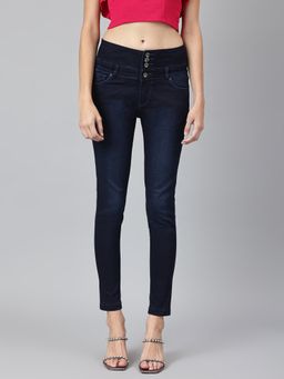 Xpose - Women Blue Comfort Skinny Fit High-Rise Stretchable Jeans