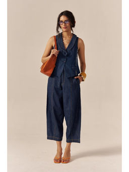 SPACE - Blue Hour Blue Shirt With Pant