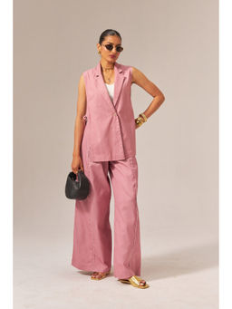 SPACE - Phool Pink Waistcoat And Pant Set