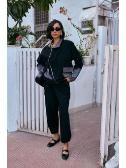 SPACE - Psalm Black Shirt With Pant