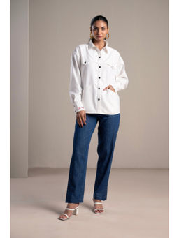 SPACE - White Space Shirt With Pant