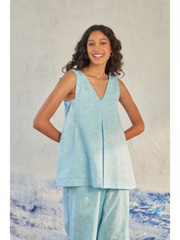 CANOOPI - Blue Urban Sleeveless Top