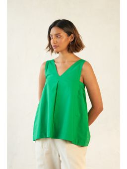 CANOOPI - Green Spicy Zing Sleevless Top