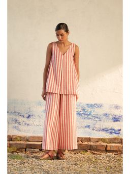 CANOOPI - Crimson Stride Stripes Co Ord (Set of 2)