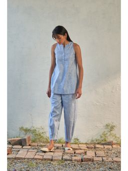 CANOOPI - Blue Nesta Textured Co Ord (Set of 2)