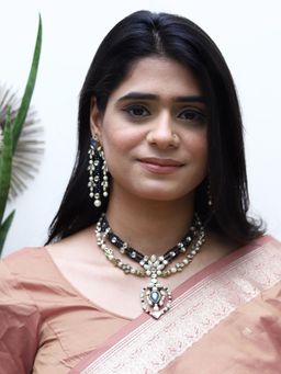 BeAbhika - Blues Hues Choker Necklace