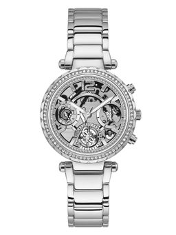 Guess - Ladies Silver Multi-Function Watch - GW0403L1 (M)