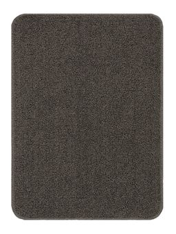 Saral Home - Dark Grey Polypropylene Anti Skid Bathmat - 45X60 cm