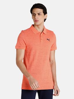 Puma - Contrastedlub Polo Men Orange T-shirts