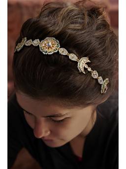 TAD Accessories - Multicolor Kundan Matha Patti